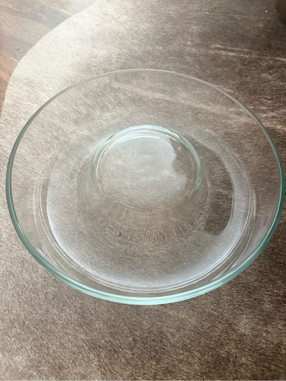 Vintage Pyrex France Clear Glass Bundt Pan Jello Ring Mold